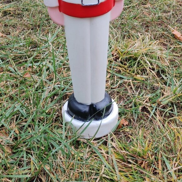 VINTAGE 1985 Blow Mold Toy Soldier Nutcracker Christmas Yard Decor TPI - Picture 13 of 14